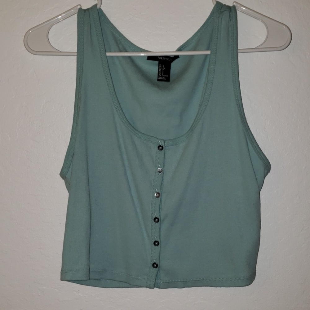 2 Forever 21 crop tops